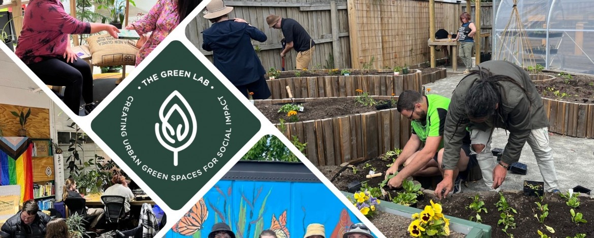The Green Lab banner